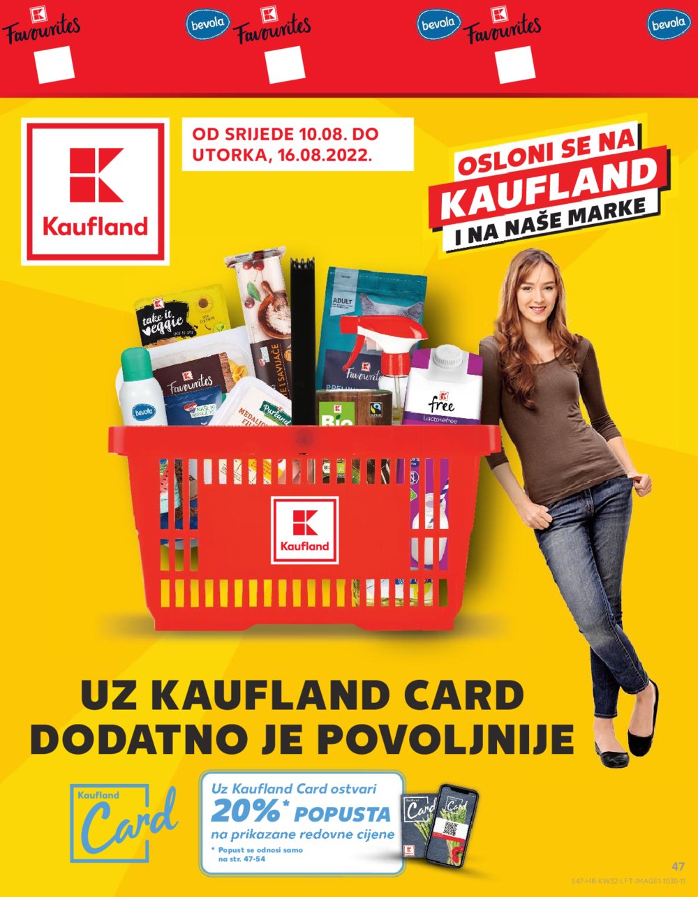 Kaufland katalog Akcija 10.08.-16.08.2022. Rv, Ma, Po, Vu, VG, DS