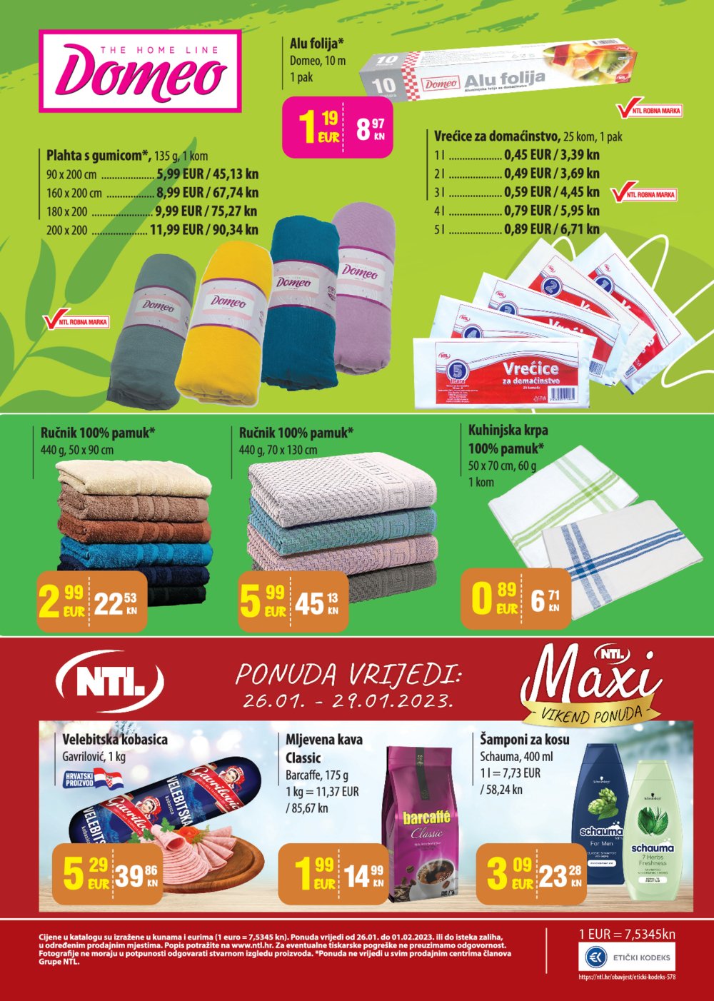 NTL Maxi katalog Akcija 26.01.-01.02.2023.