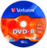 DVD -/+R Verbatim 4,7 GB 10/1