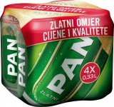 Pivo 4pack Pan 4 x 0,33 l