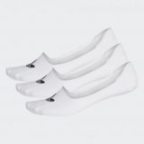 Adidas no show sock 3p, muške kratke čarape, bijela