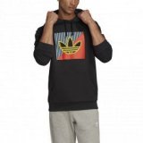 Muški pulover Adidas diagonal embroidered hoodie