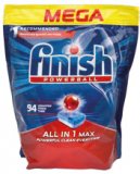 Tablete za strojno pranje posuđa Finish Powerball All in 1 Max 94/1