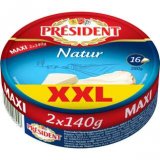 Topljeni sir natur President 2x140 g