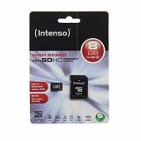 Memorijska kartica Micro Secure Digital 8GB INTENSO Class10 SDHC + Adapter