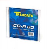 CD-R medij TRAXDATA 700MB 52x speed Slim case