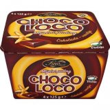 Mliječni puding Choco-loco ili Choco-coco, 4x125 g