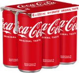 Gazirano piće Coca Cola 5+1 gratis 0,33 l